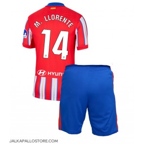 Atletico Madrid Marcos Llorente #14 Kotipaita Lapsille 2024-25 Lyhythihainen (+ shortsit)